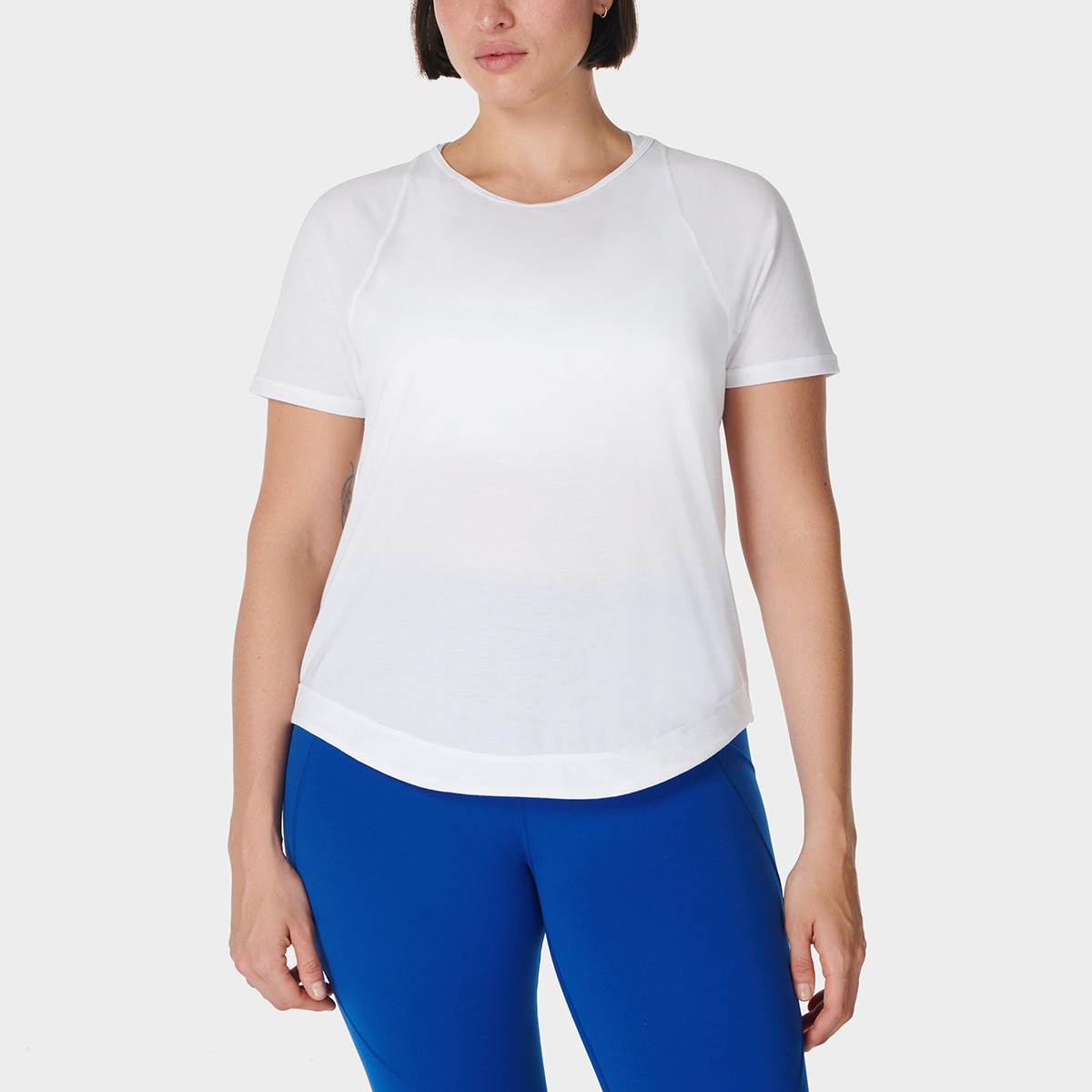T-shirt de Mulher Breathe Easy T Branco-1