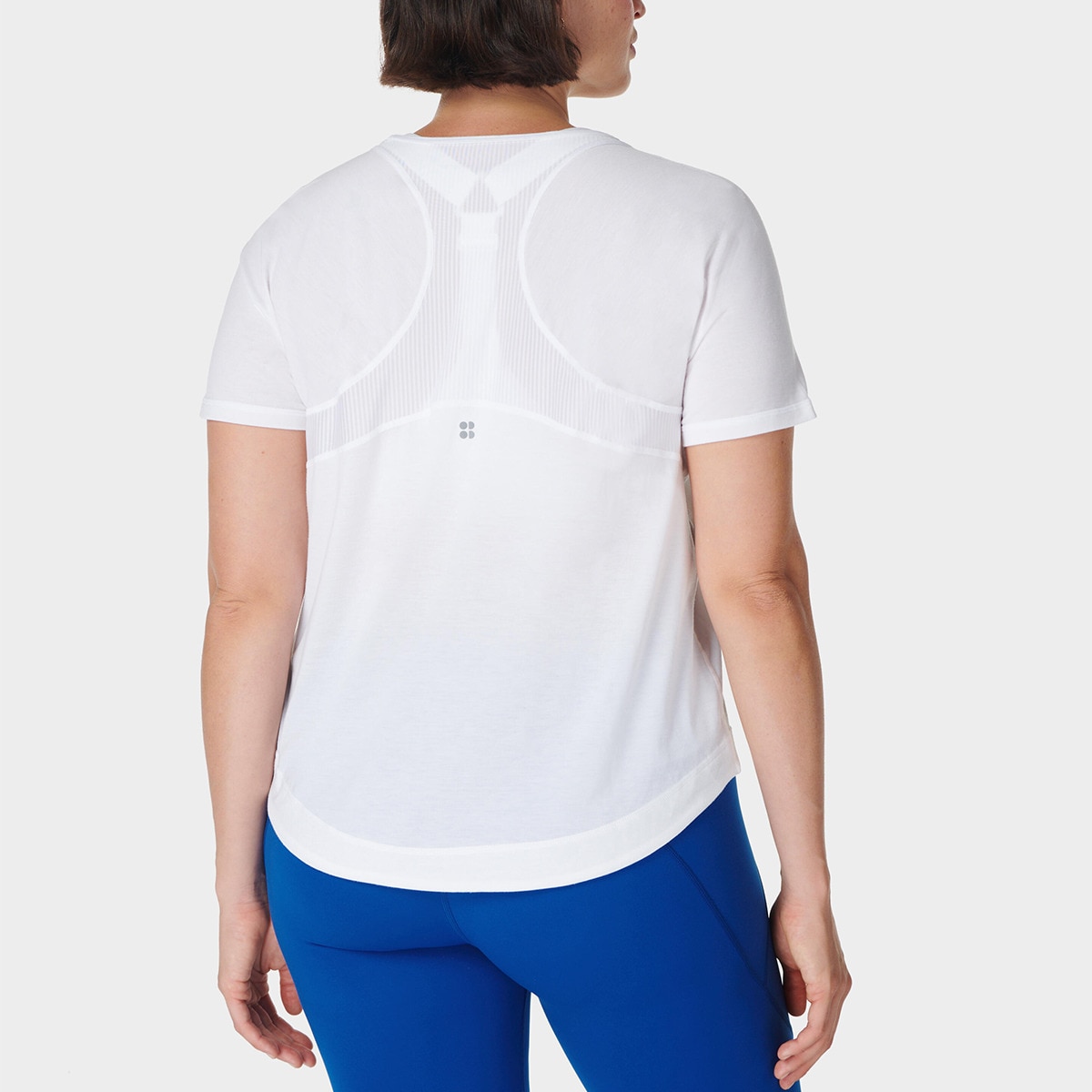 T-shirt de Mulher Breathe Easy T Branco-2