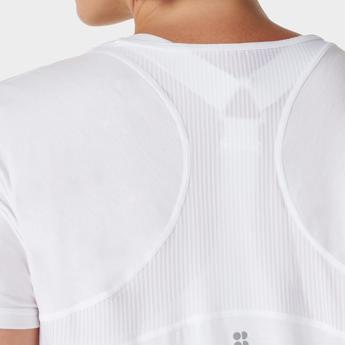 T-shirt de Mulher Breathe Easy T Branco-4