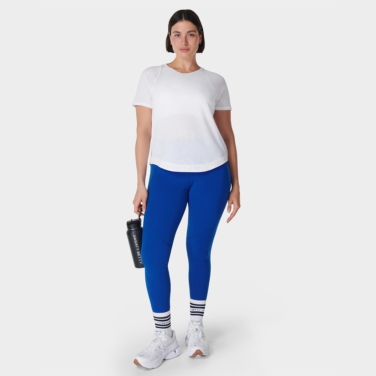 T-shirt de Mulher Breathe Easy T Branco-5