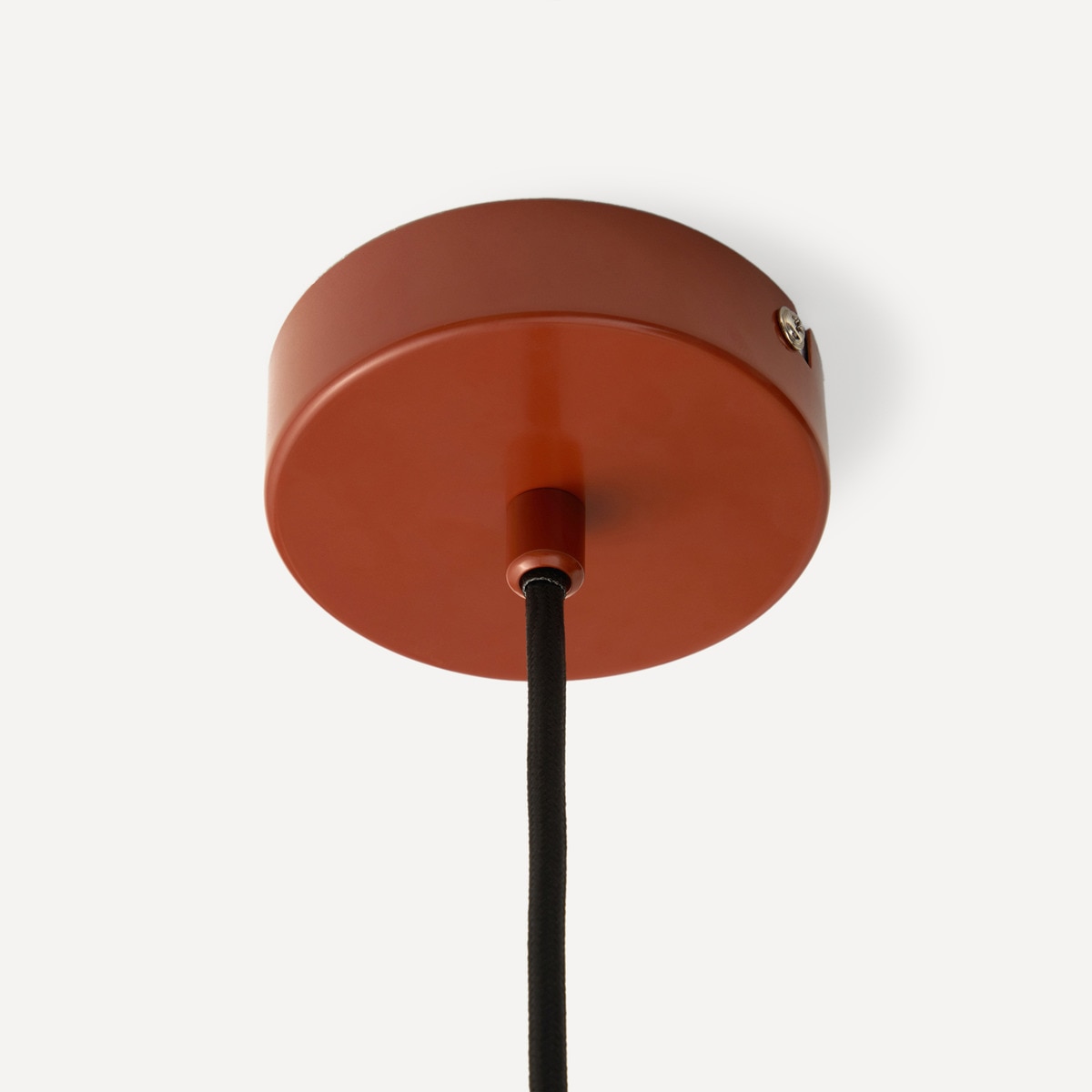 Candeeiro de Teto Larsen em Metal Vermelho-4