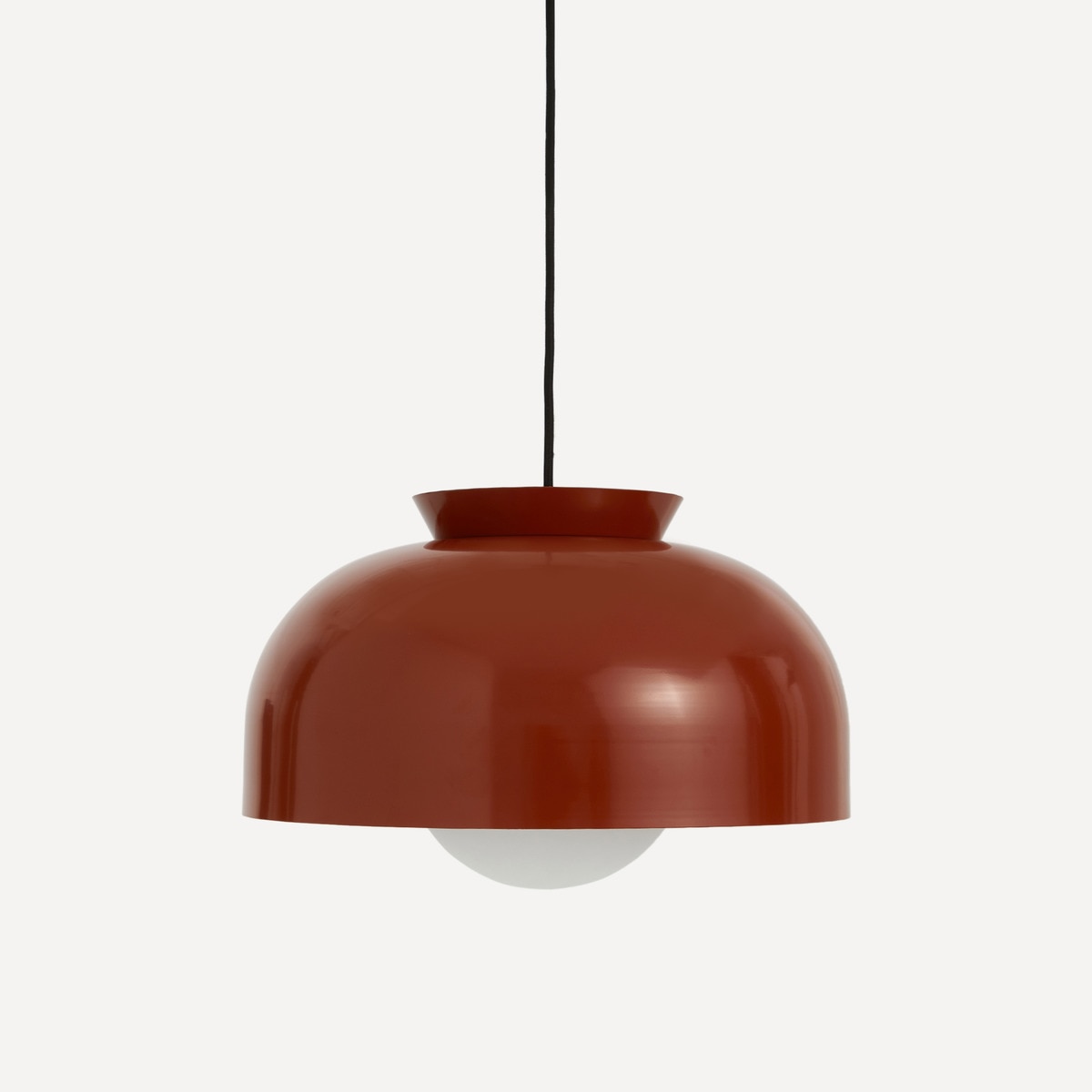 Candeeiro de Teto Larsen em Metal Vermelho-1