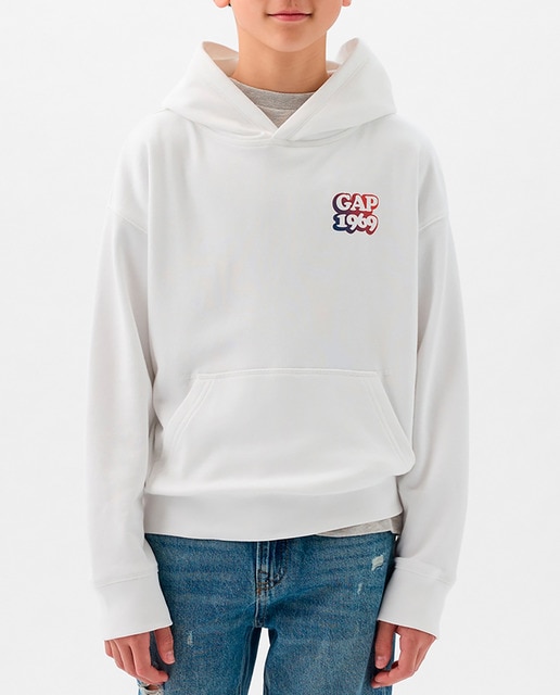 Imagen 0 de Sudadera de niño con capucha y bolsillo canguro