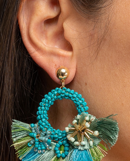 Imagen 0 de Pendientes con abalorios