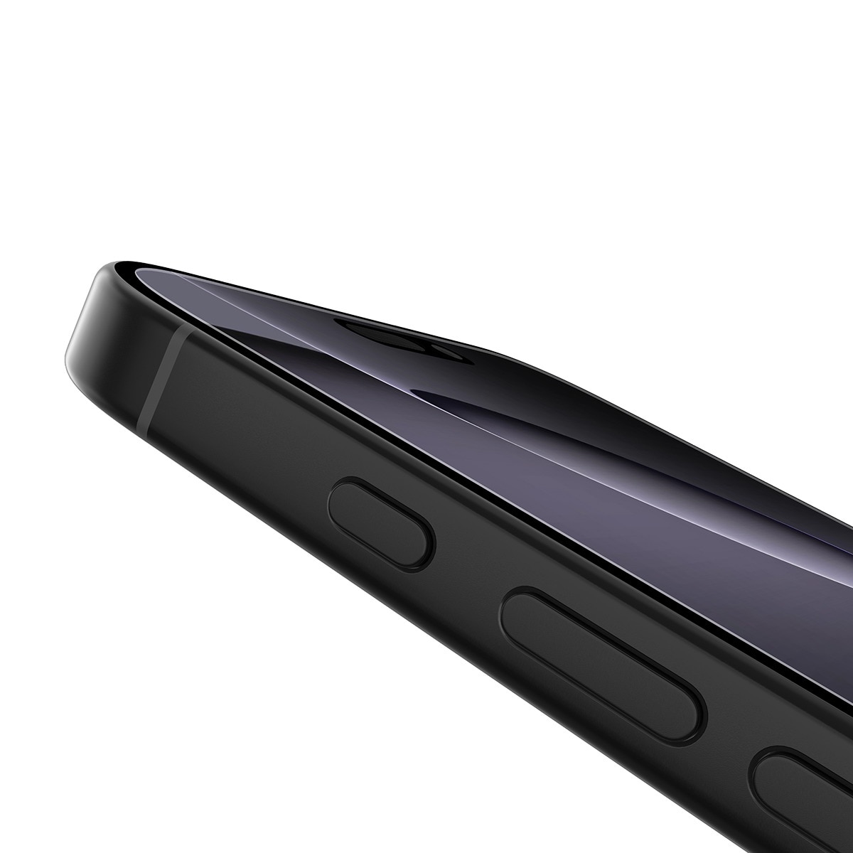 Protector de pantalla con revestimiento antimicrobiano Belkin Tempered Glass para iPhone 16 Pro Max Transparente-2