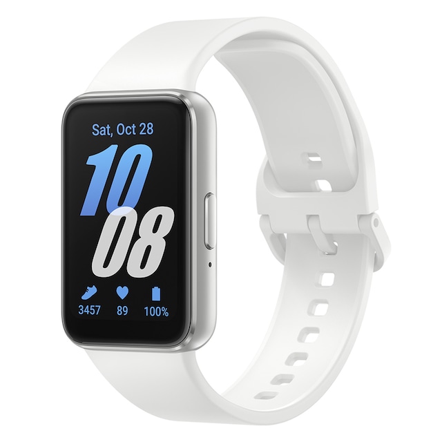 Samsung Galaxy Fit3 Plata/Blanco Pulsera de actividad