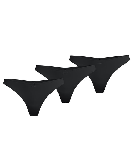 Imagen 0 de Pack de tres tangas en microfibra