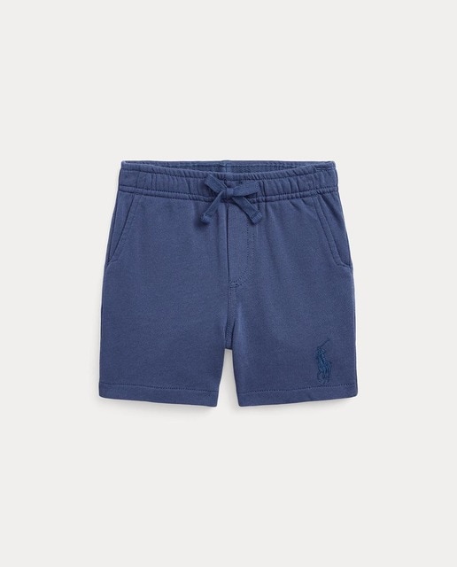 Imagen 0 de Bermuda de bebé niño en azul con logo