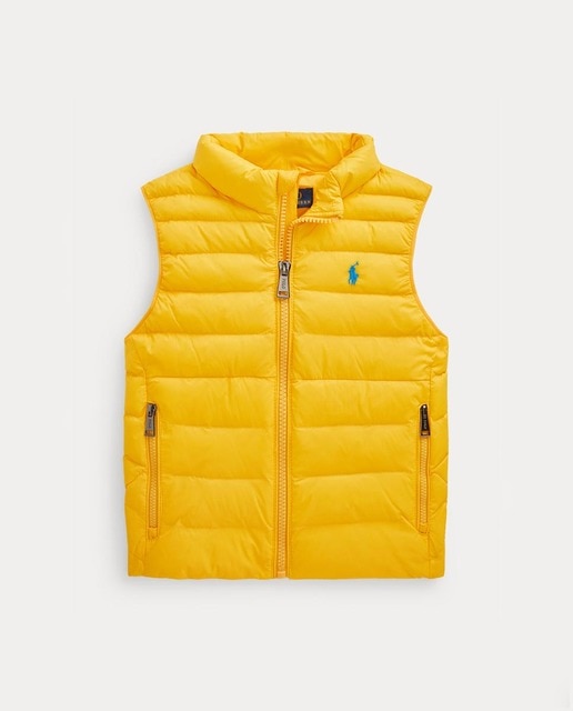 Imagen 0 de Chaleco de niño en amarillo sostenible