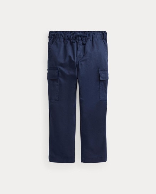 Imagen 0 de Pantalón cargo de niño en azul slim fit