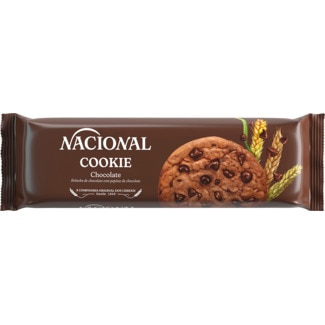 Cookies com Pepitas de Chocolate embalagem 150 g - Nacional
