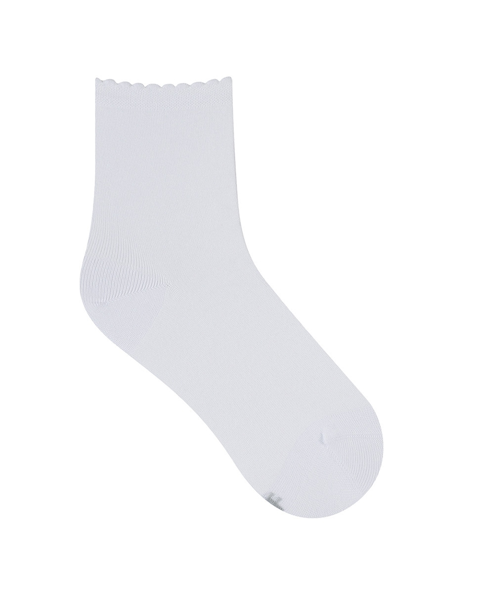 Meias Básicas Branco-1