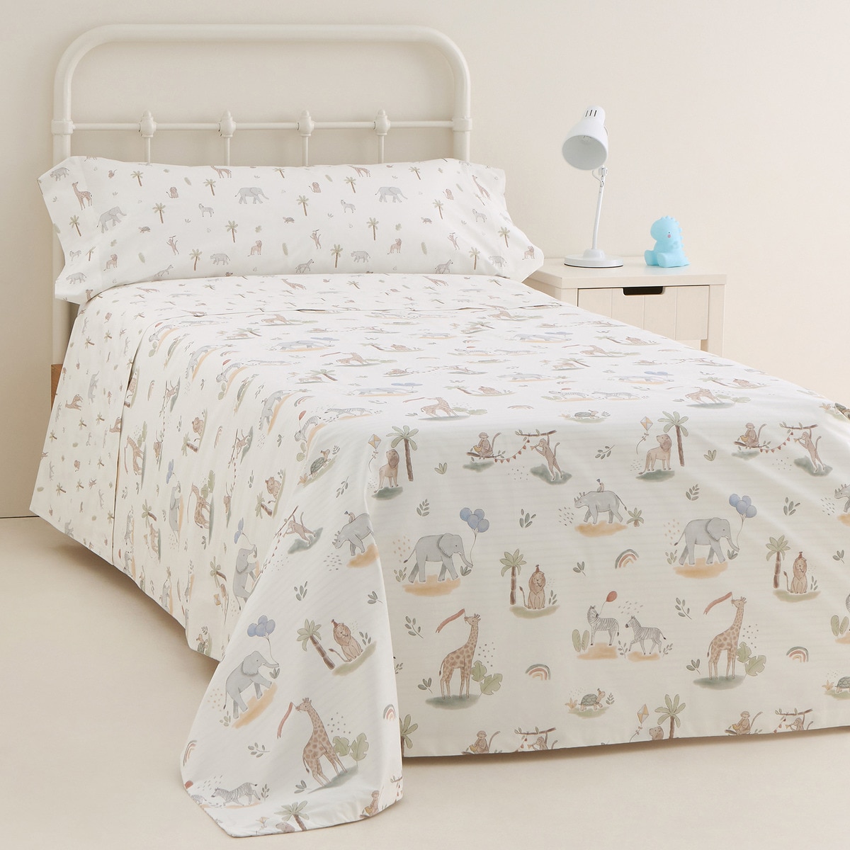 Juego de sábanas algodón Fiesta Mini home - El Corte Inglés Multicolor-3