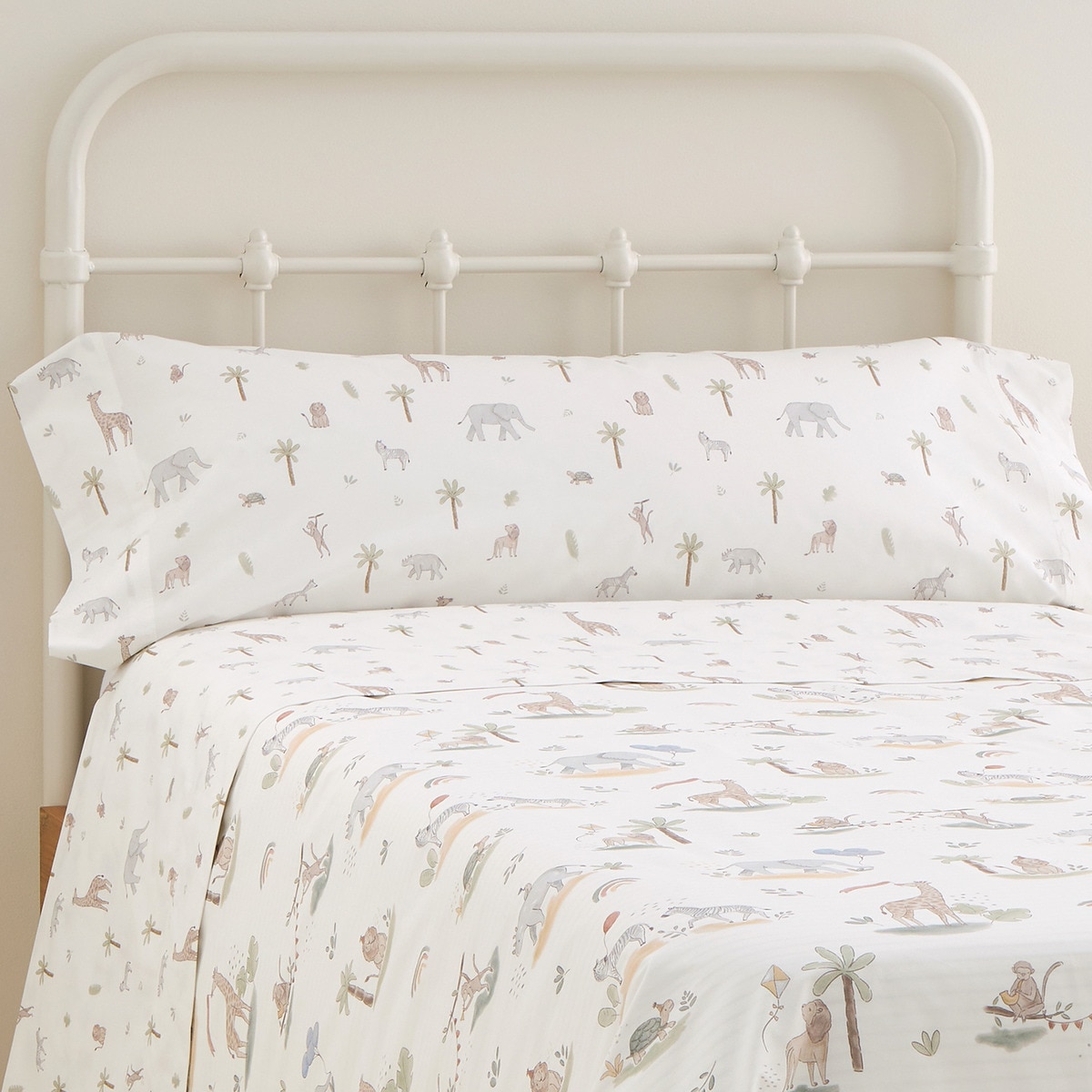 Juego de sábanas algodón Fiesta Mini home - El Corte Inglés Multicolor-5