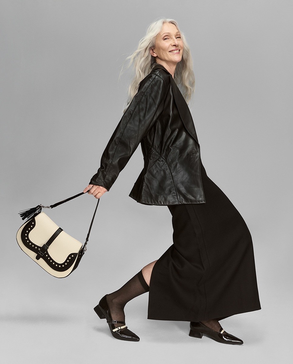 Sabrinas com Tiras Combinadas Preto-6