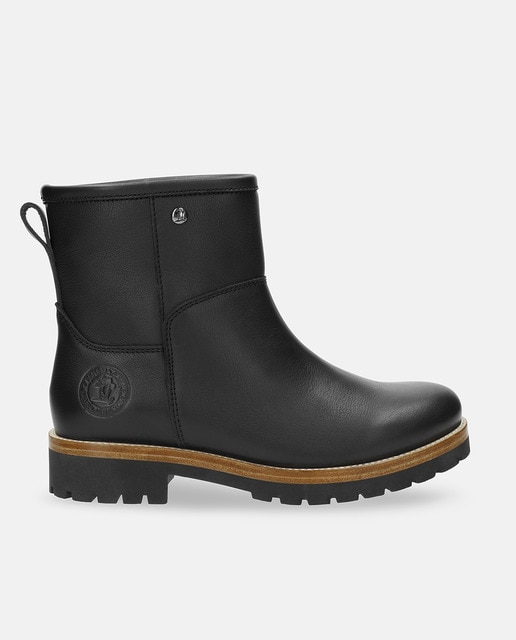 Imagem 0 de Botas em Pele e com Forro de Pelo Sintético