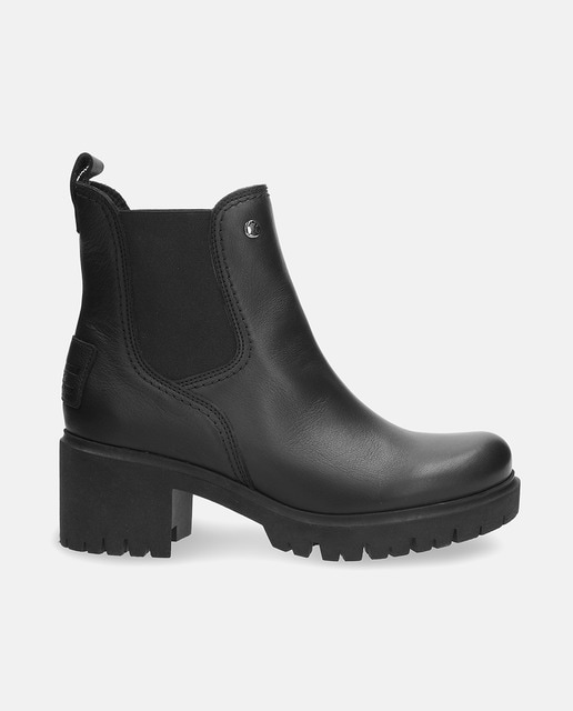 Imagem 0 de Botins em Pele e com Forro de Pele