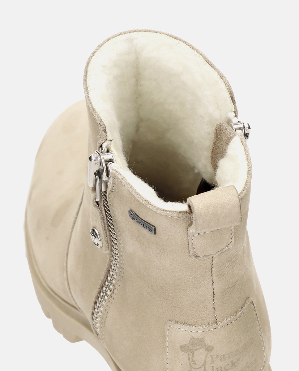 Botins em Pele e com Forro de Goretex Cru-6