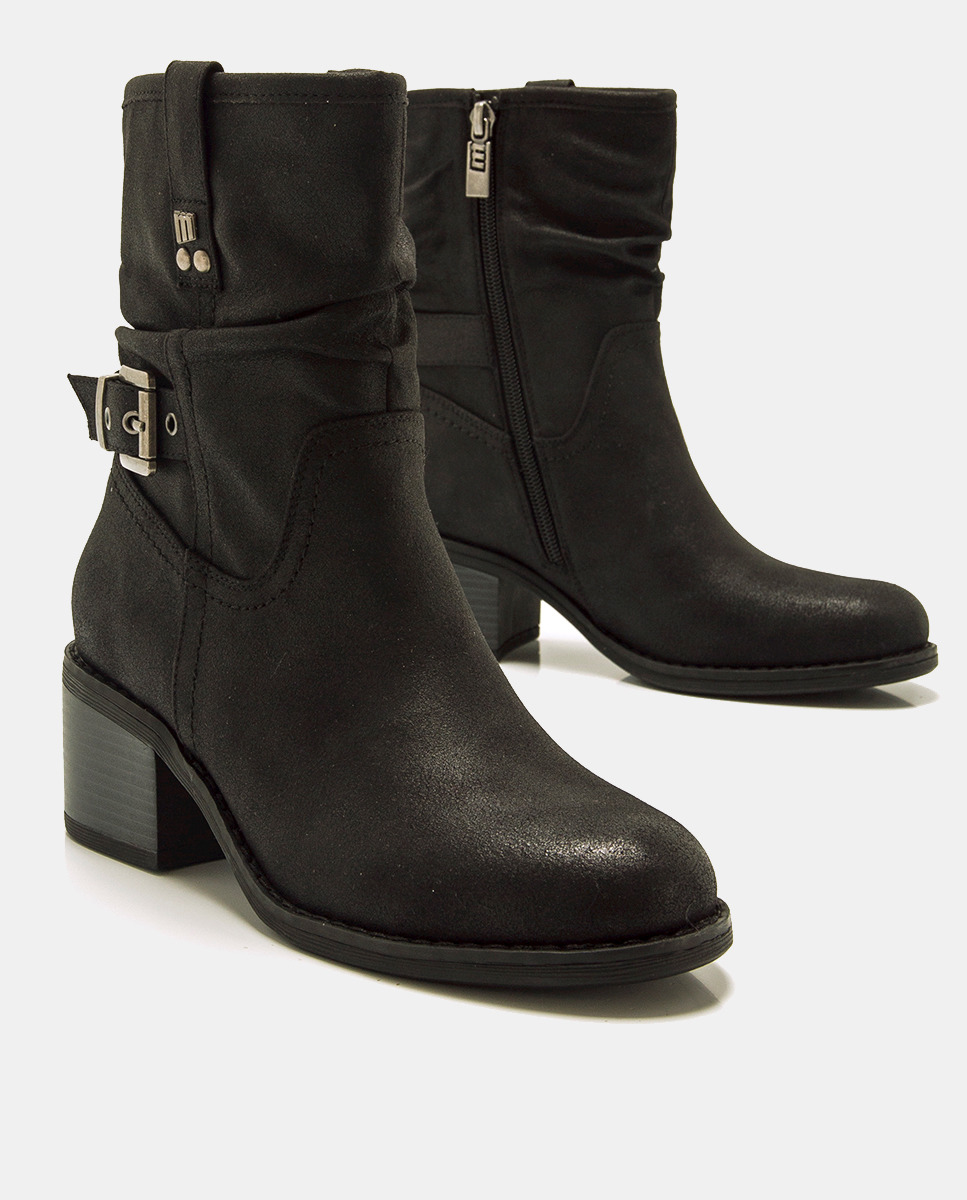 Botins de Salto Karma Preto-3