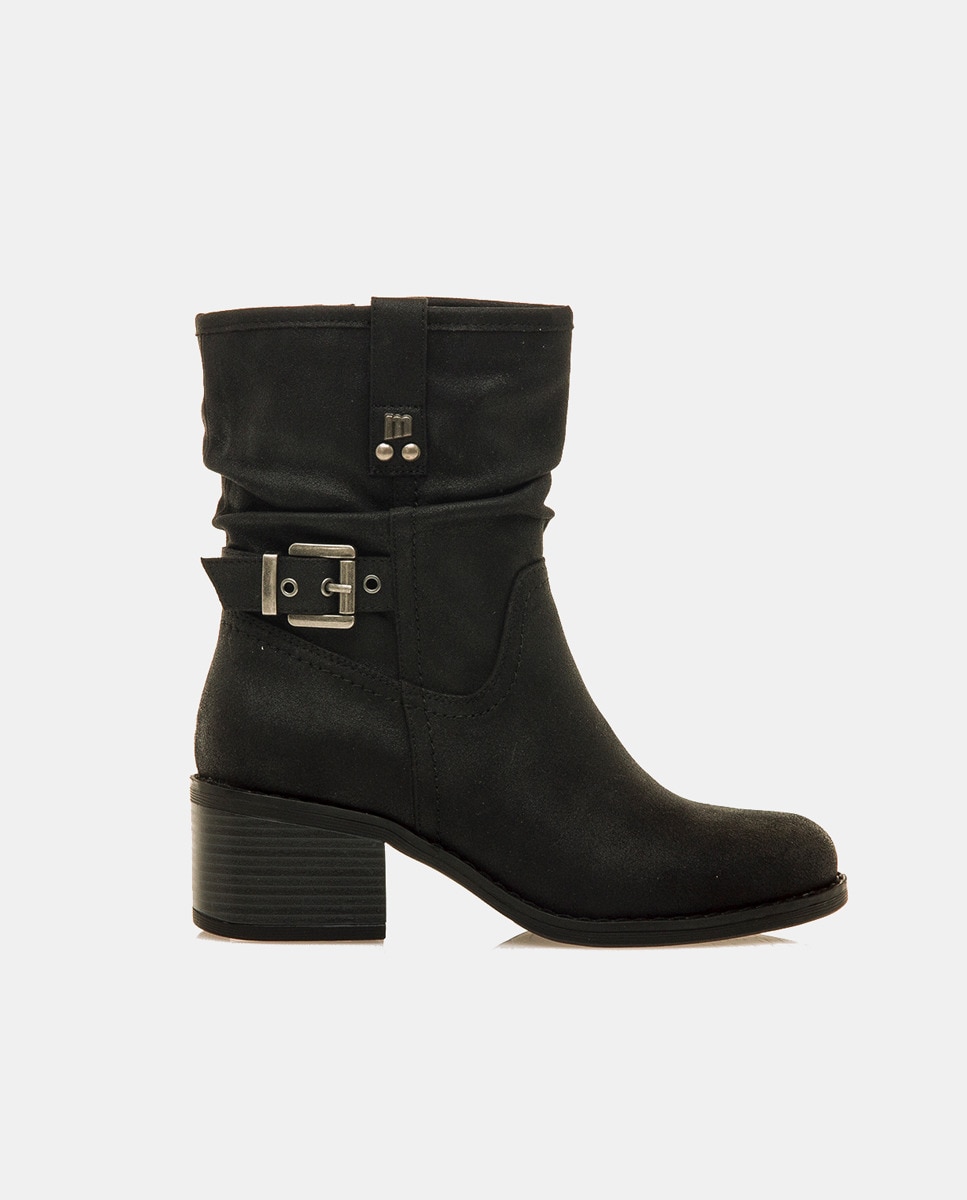 Botins de Salto Karma Preto-1