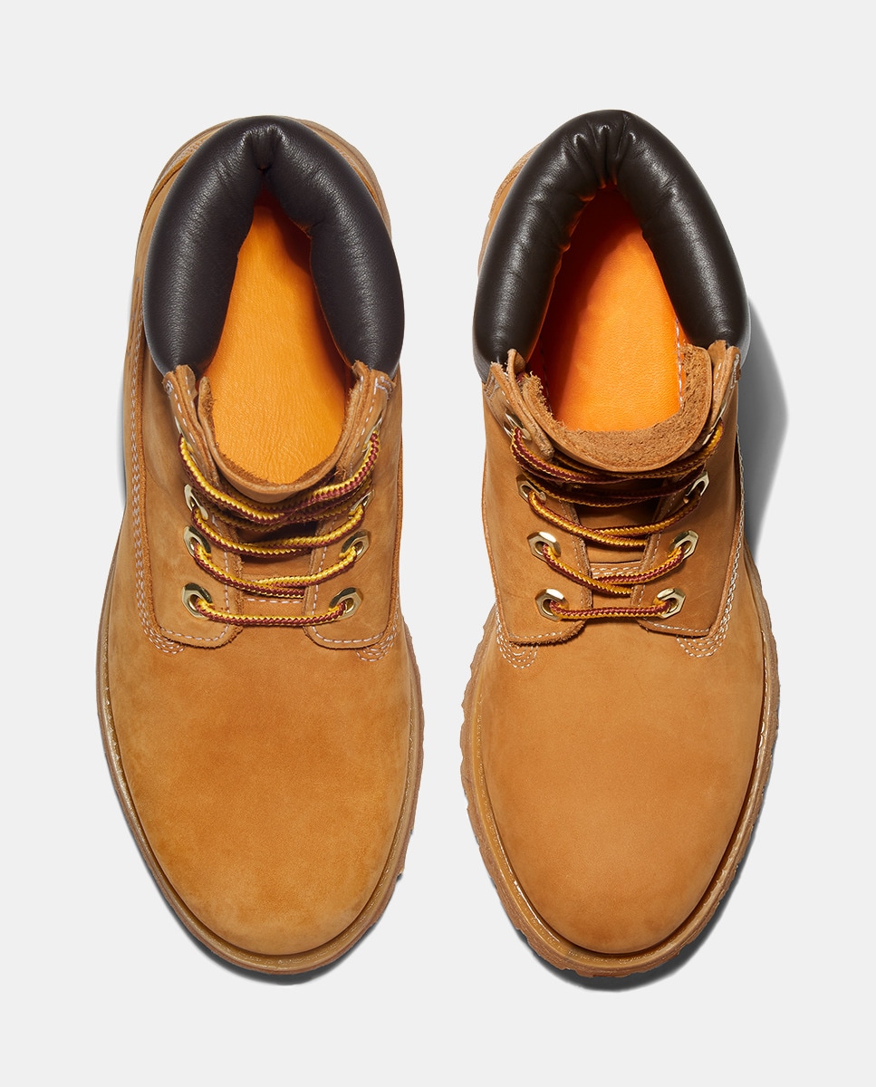 Botas 6 Inch Premium Impermeáveis com Atacadores Amarelo-5