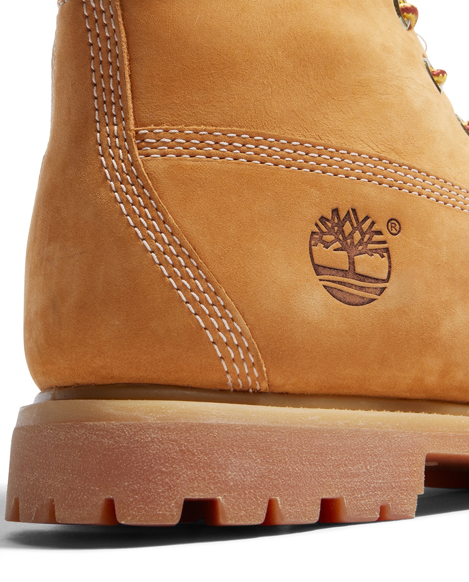 Botas 6 Inch Premium Impermeáveis com Atacadores Amarelo-4