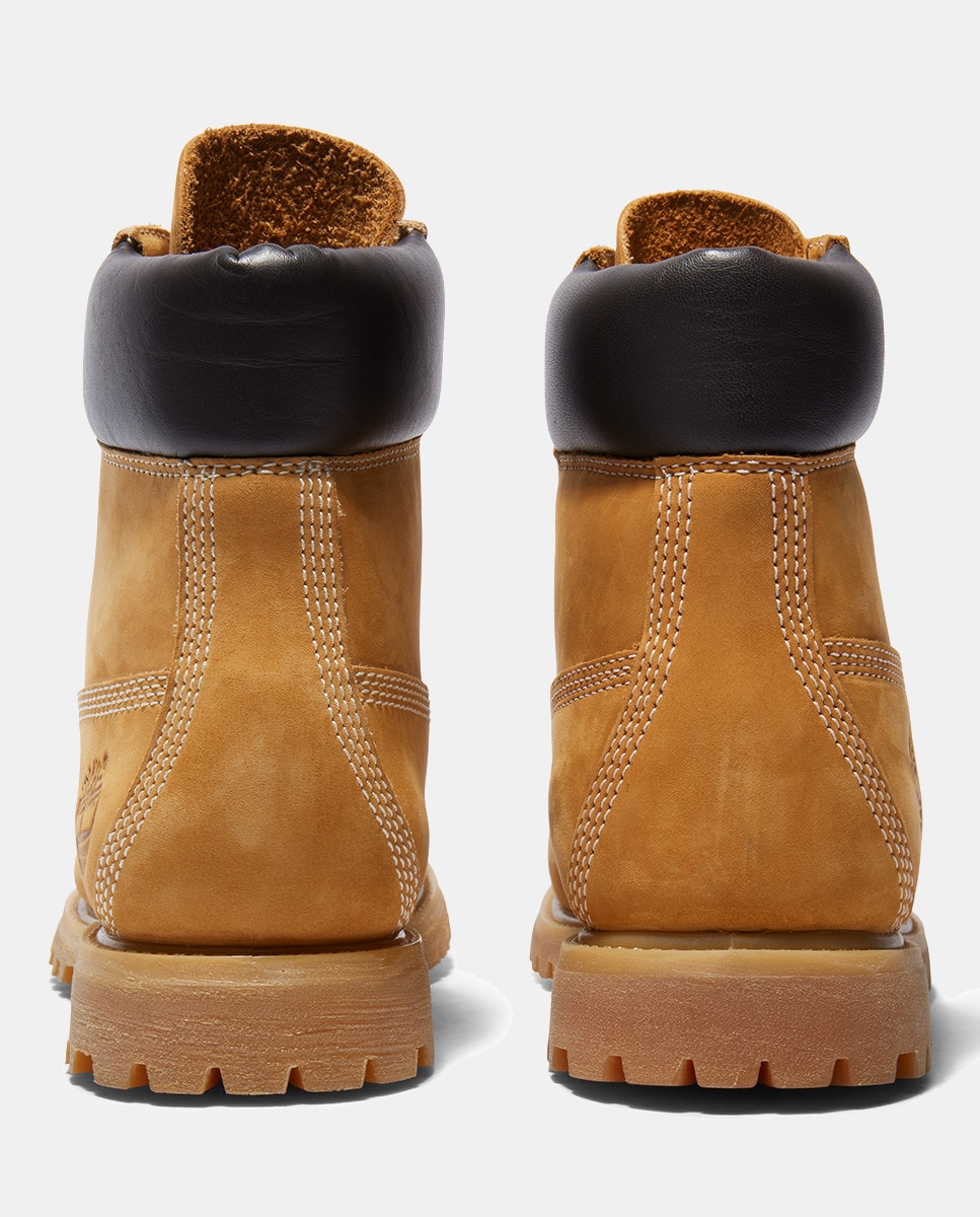 Botas 6 Inch Premium Impermeáveis com Atacadores Amarelo-3