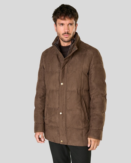 Imagen 0 de Chaquetón de hombre acolchado con tejido AMARA