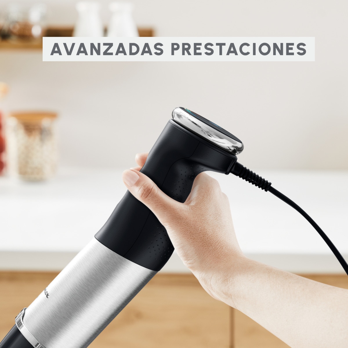 Batidora de Pie Moulinex Quickchef+ DD6748, Tecnología Powelix, 20 Velocidades Negro-8