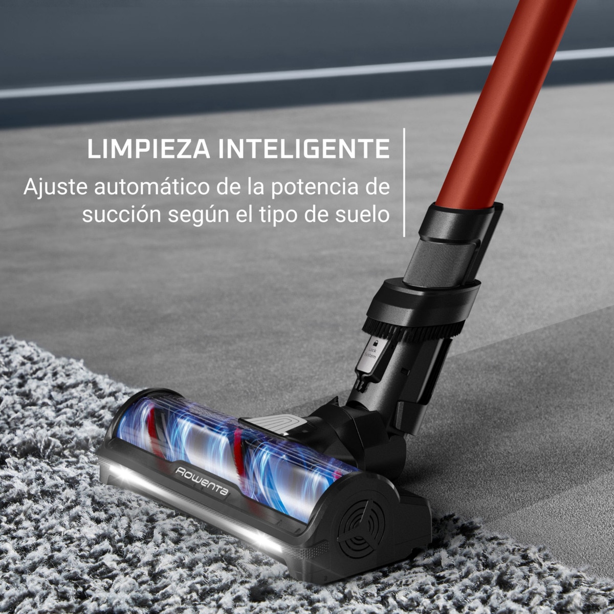 Aspirador de escoba recargable Rowenta X-Force Flex 13.60 Animal Care Negro / Rojo-6
