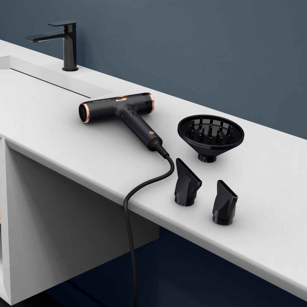 Secador de pelo Rowenta Nano con motor Brushless Negro-9