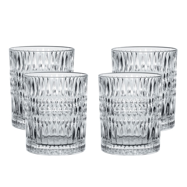 Imagem 0 de Conjunto de 4 Copos Baixos de Cristal Ethno