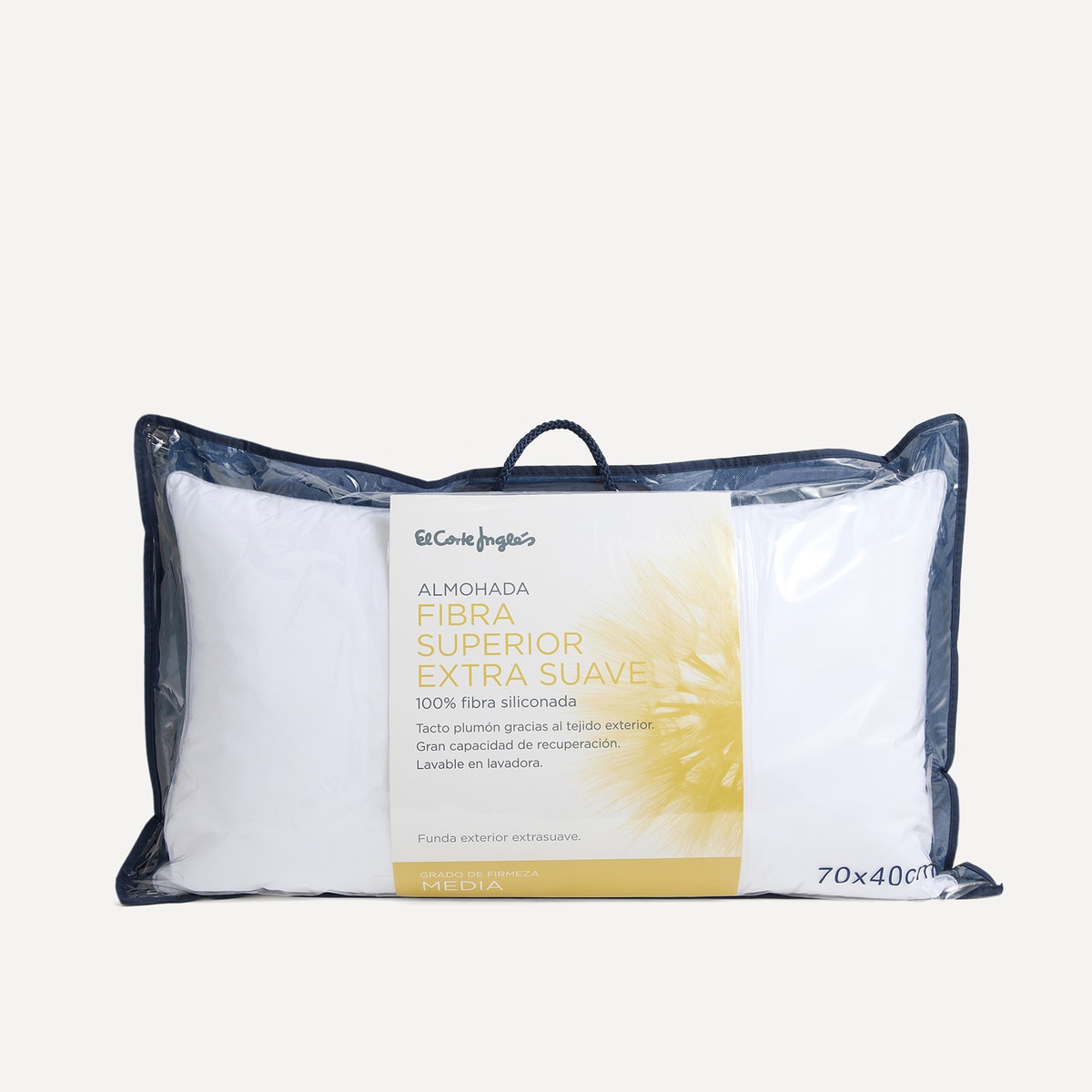 Almofada Superior Extra Suave Média Branco-3
