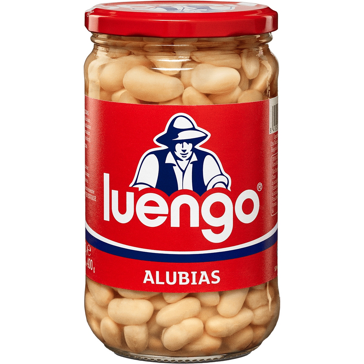 alubia blanca cocida frasco 400 g