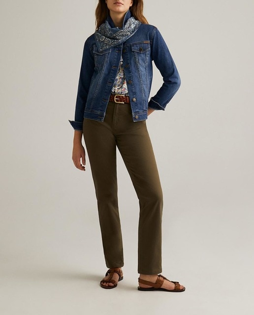 Imagen 0 de Pantalón básico de mujer semipitillo