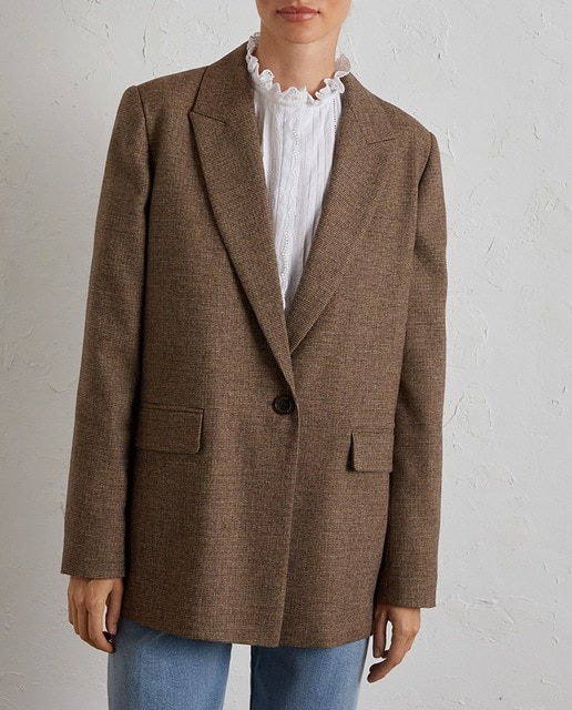 Imagen 0 de Chaqueta de mujer paño dos bolsillos