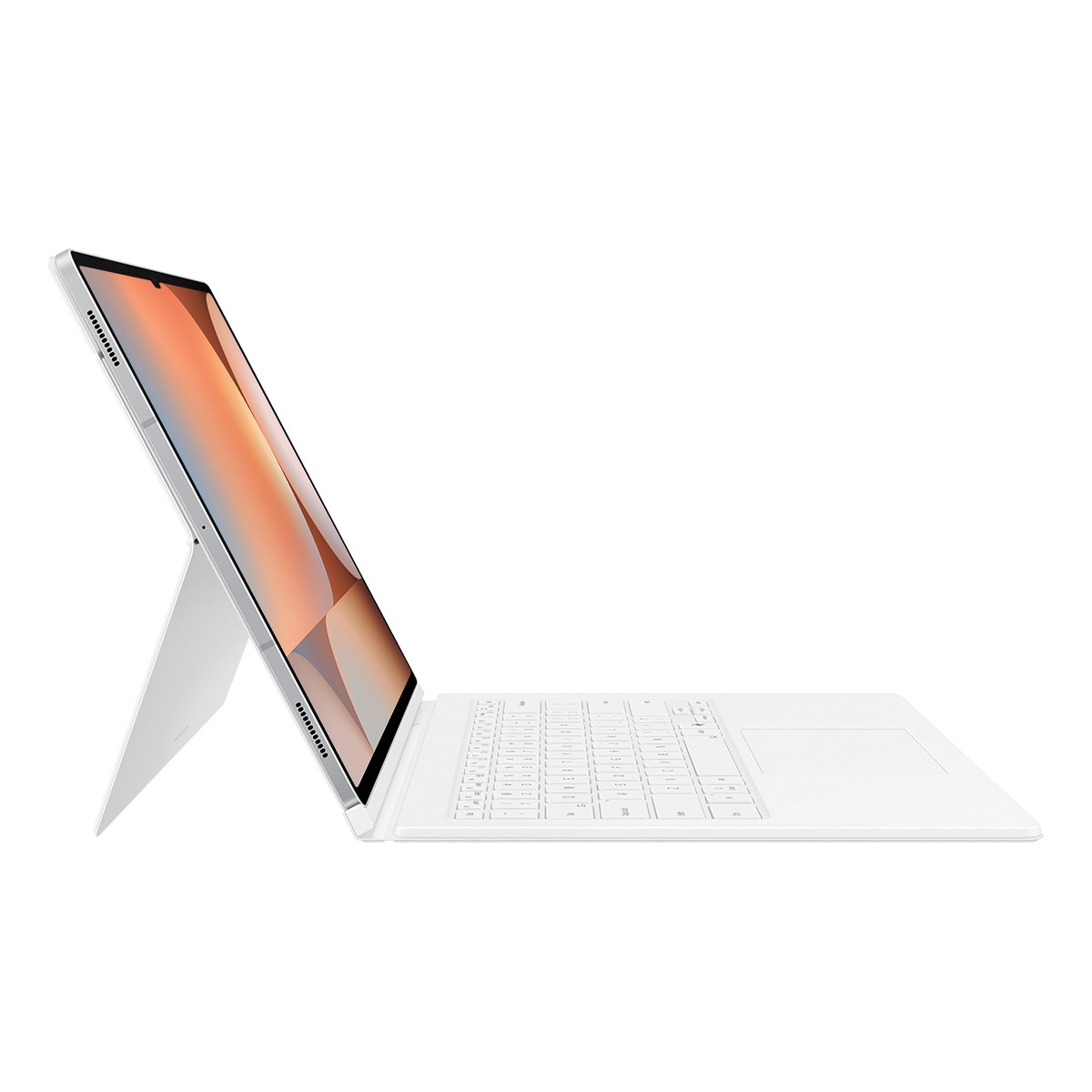Funda teclado IA blanca Samsung Book Cover Keyboard para Tab S9 ultra / Tab S10 ultra Blanco-7