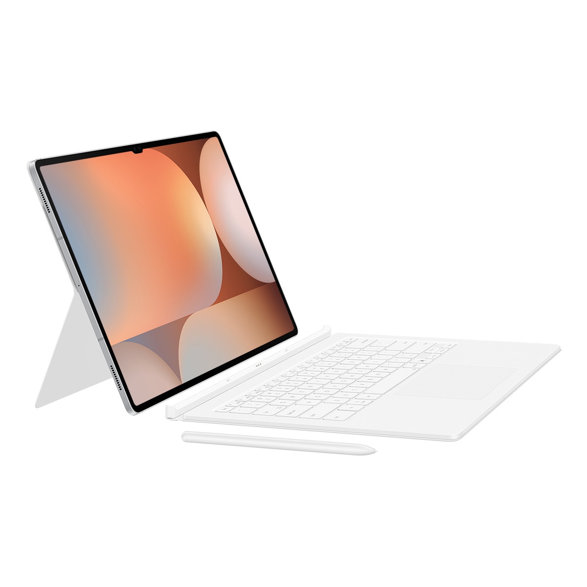 Funda teclado IA blanca Samsung Book Cover Keyboard para Tab S9 ultra / Tab S10 ultra Blanco-6