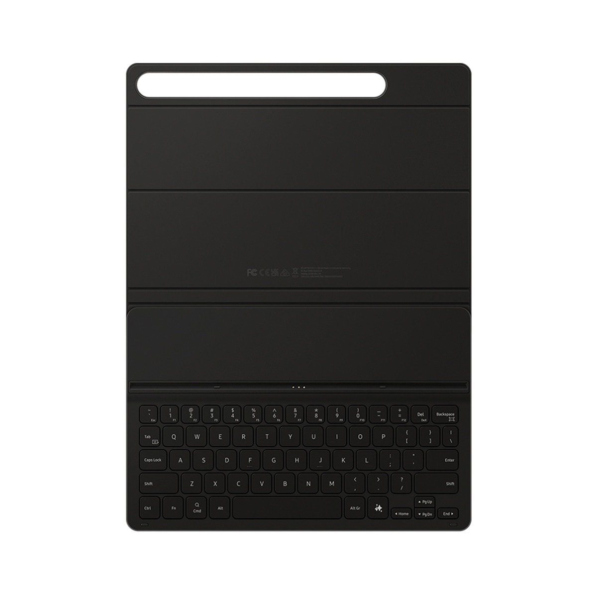 Funda con teclado negra Samsung Book Cover Keyboard Slim IA para Galaxy Tab S9 / S9 FE Negro-3