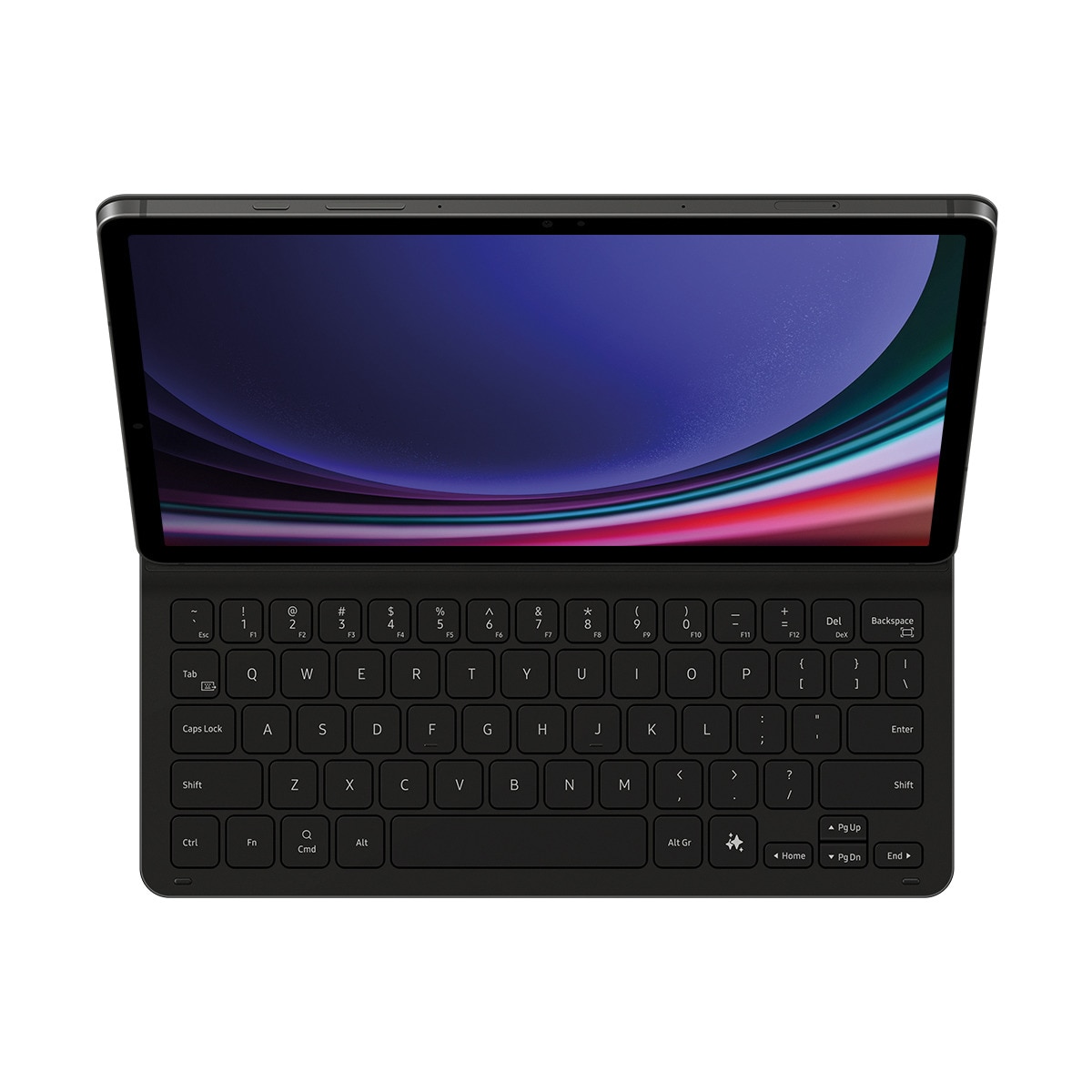 Funda con teclado negra Samsung Book Cover Keyboard Slim IA para Galaxy Tab S9 / S9 FE Negro-12