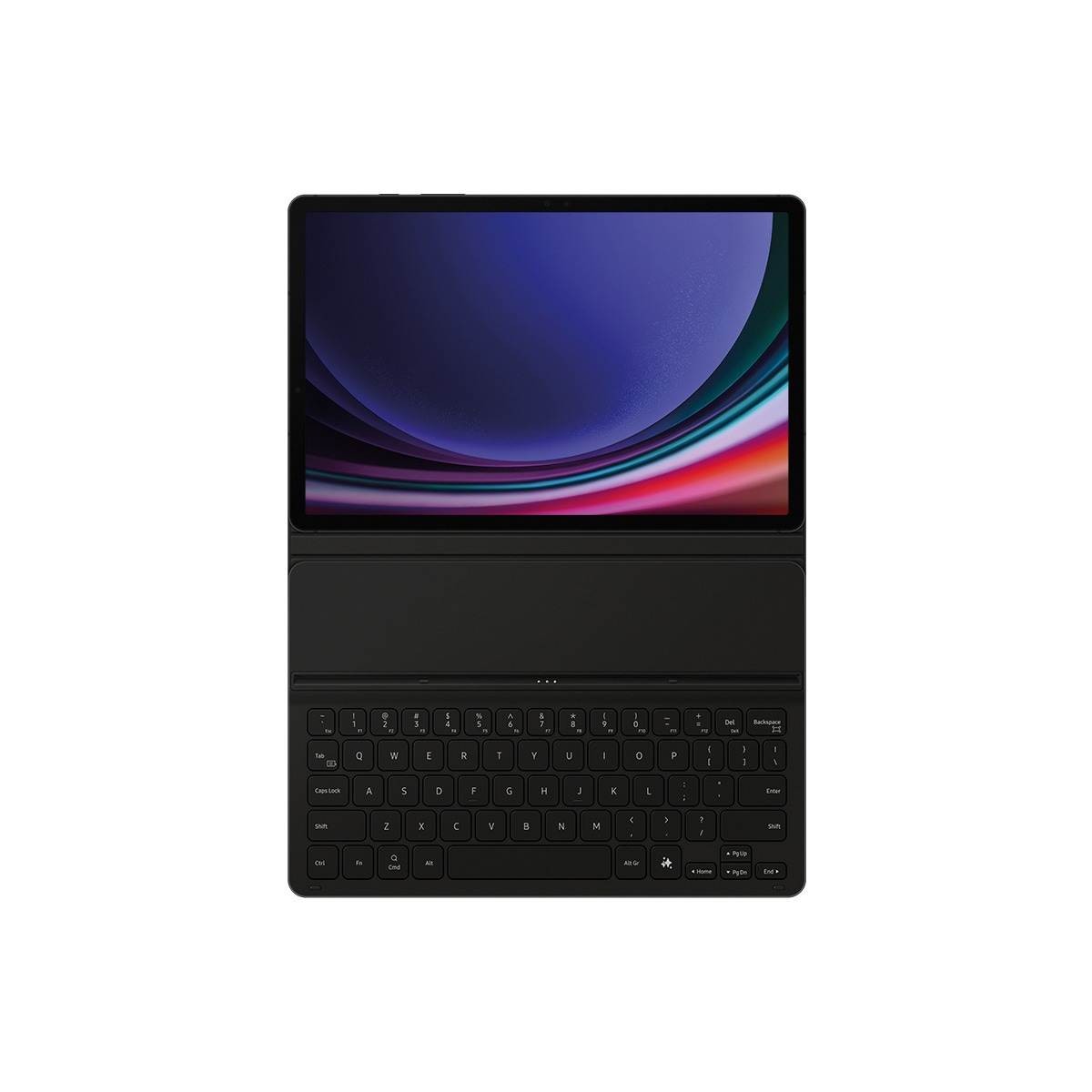 Funda con teclado negra Samsung Book Cover Keyboard Slim IA para Galaxy Tab S9 / S9 FE Negro-11