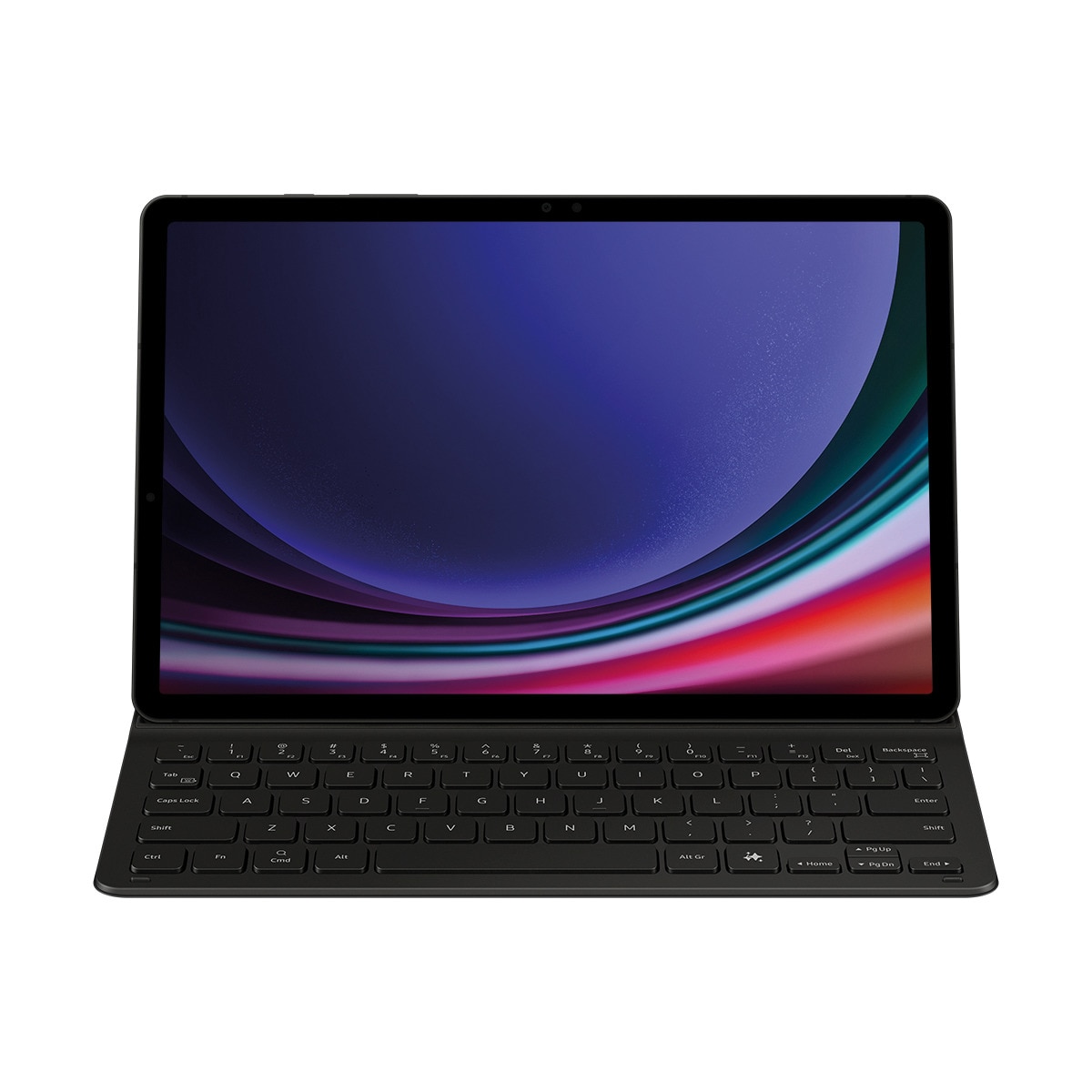 Funda con teclado negra Samsung Book Cover Keyboard Slim IA para Galaxy Tab S9 / S9 FE Negro-9