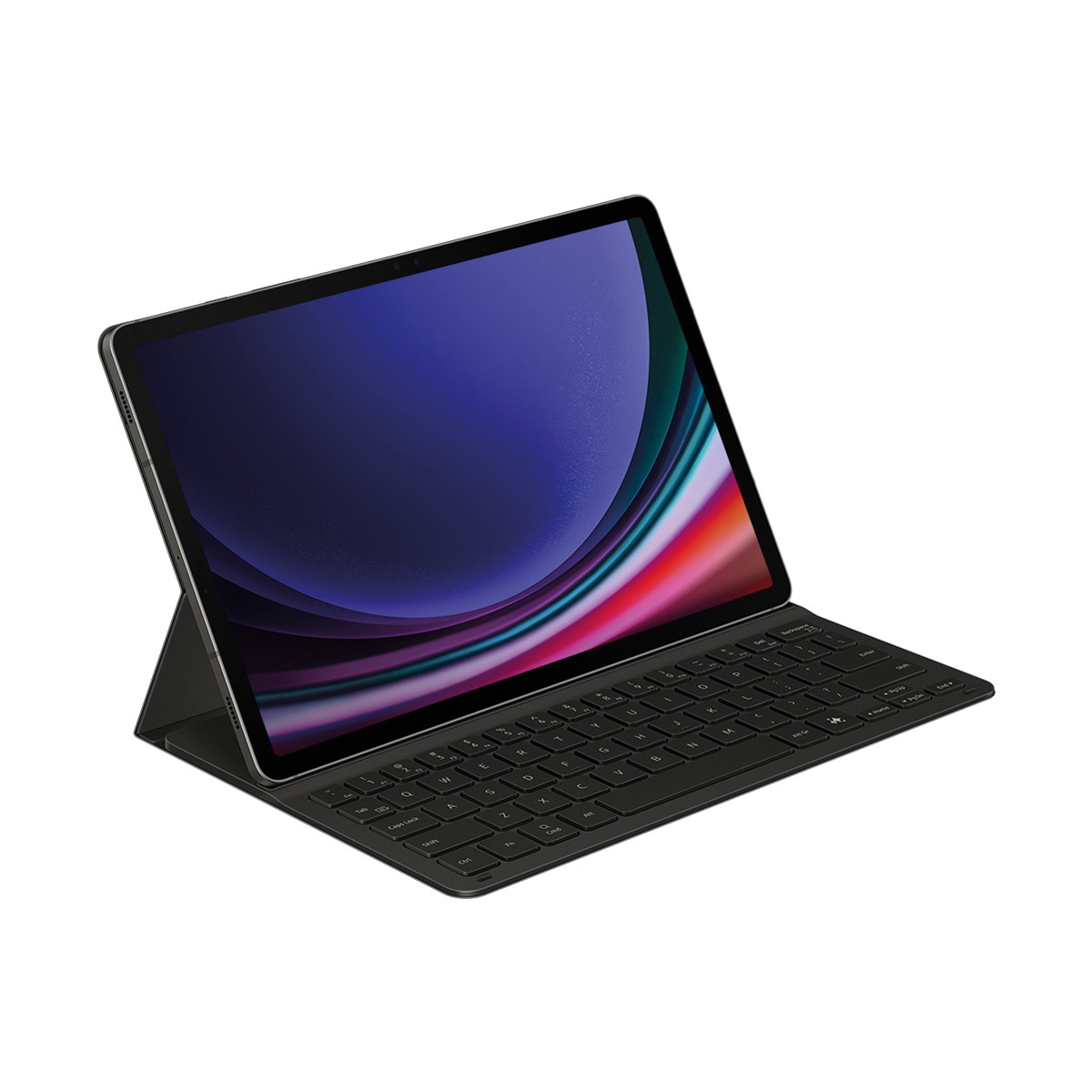 Funda con teclado negra Samsung Book Cover Keyboard Slim IA para Galaxy Tab S9 / S9 FE Negro-8