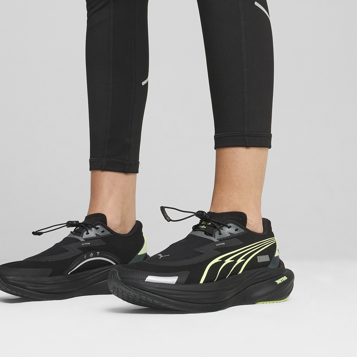 Sapatilhas de Running de Mulher Deviate Nitro 3 Wtr+ Wns Preto-7