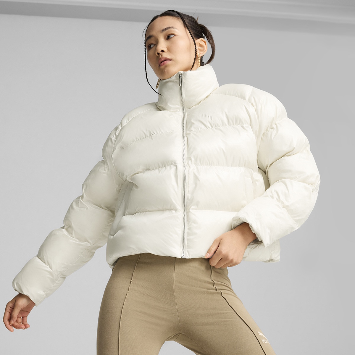 Imagem 0 de Casaco de Mulher Shiny Puffer Jacket