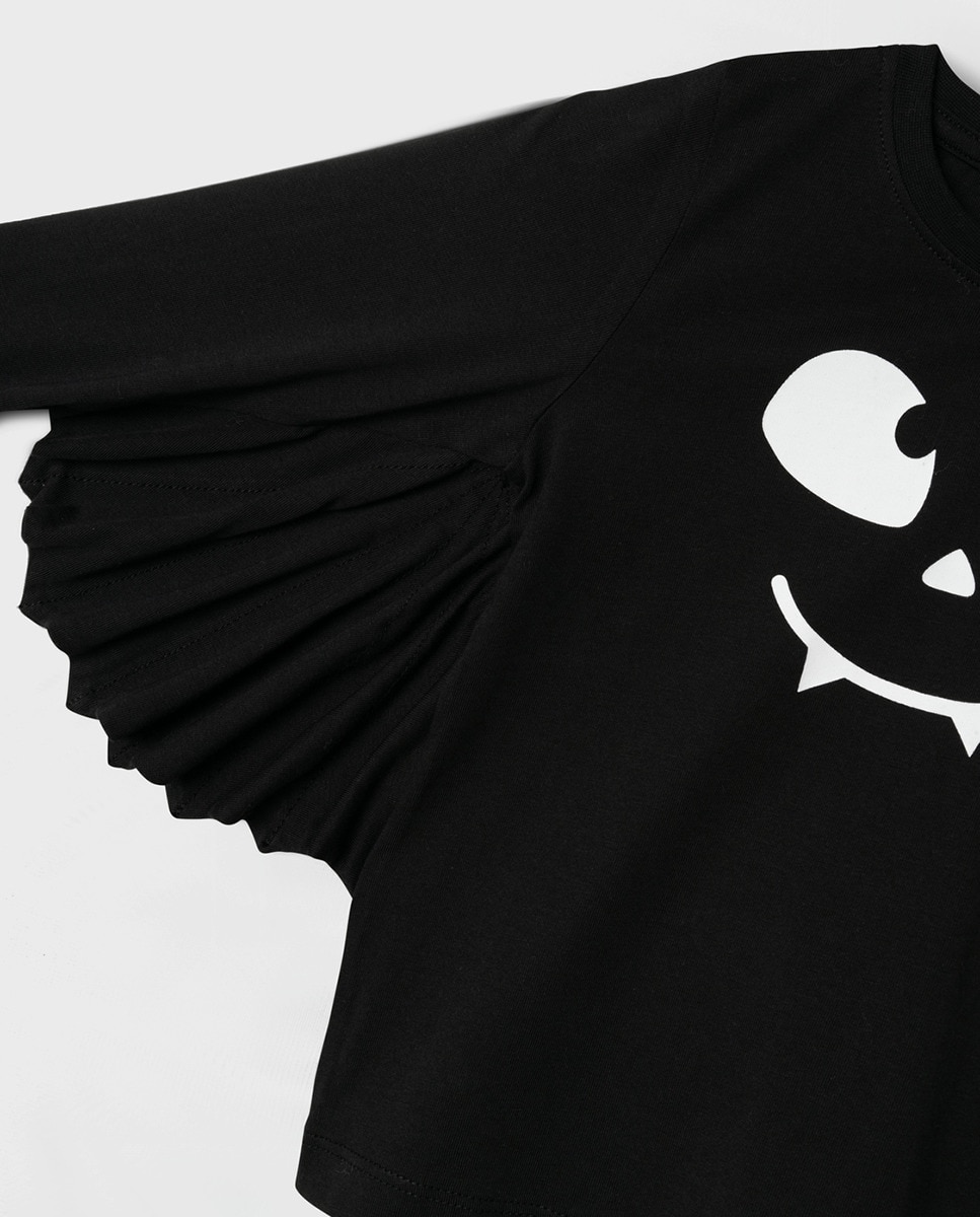 T-shirt Halloween Preto-3
