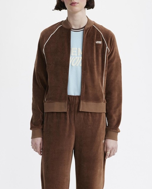 Imagen 0 de Sudadera de mujer tipo bomber