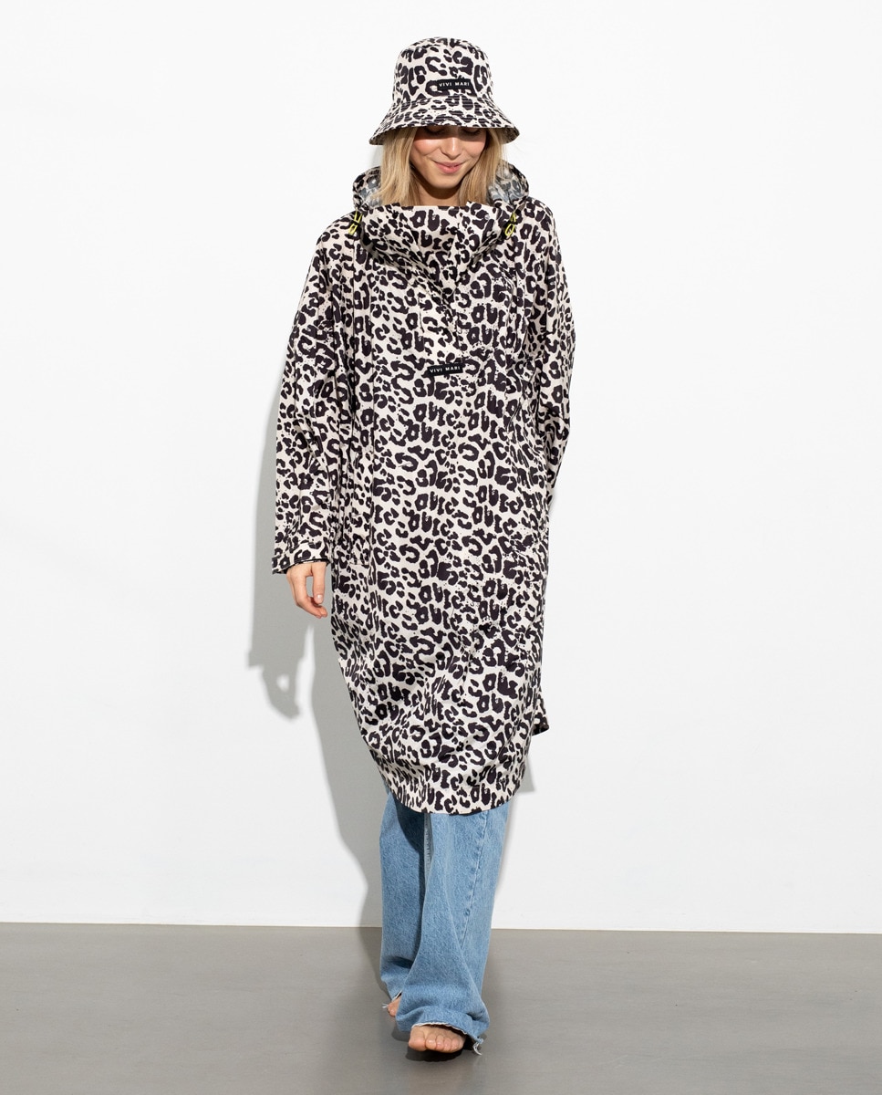 Impermeável Estampado Cru-2