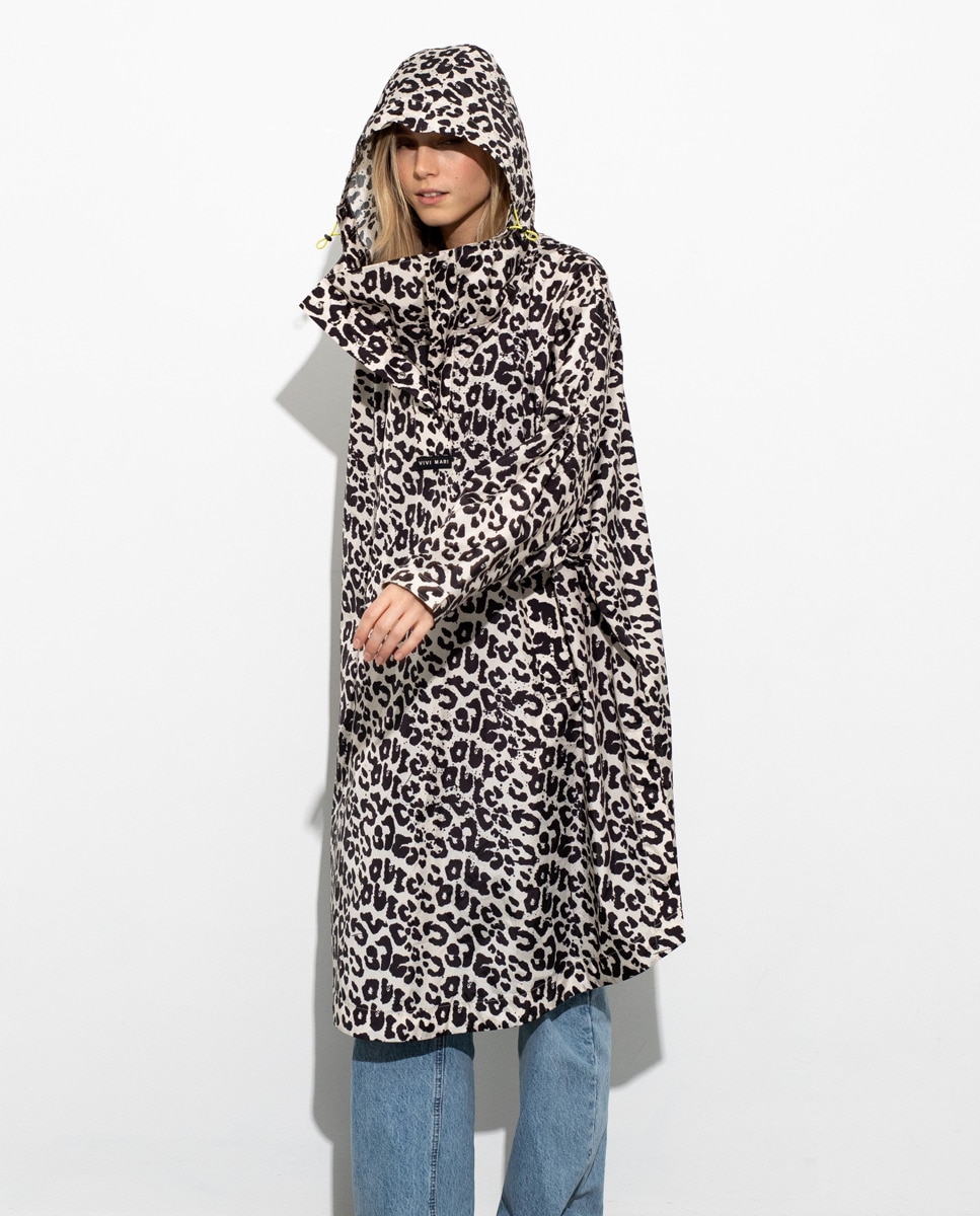 Impermeável Estampado Cru-5