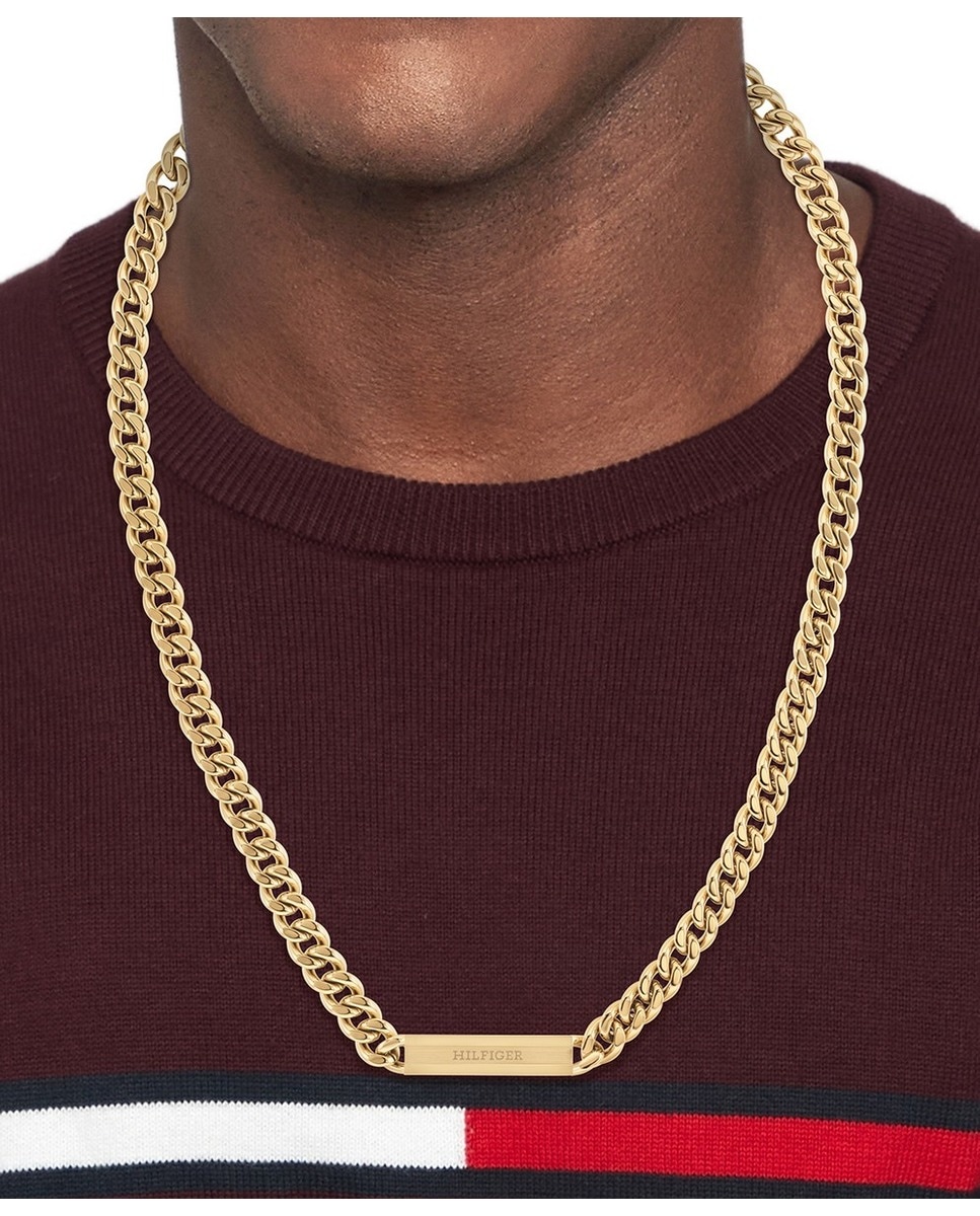 Colar Aço Malha Dourado 2790578 2